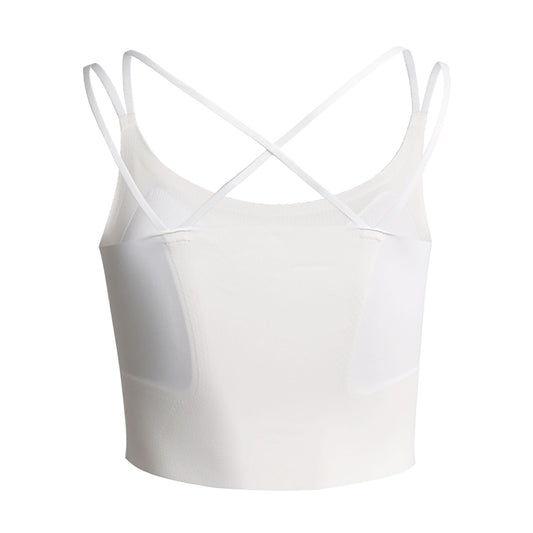 Women's Sports Bra MT White