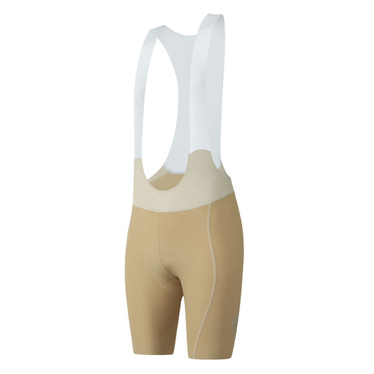 Men's Cycling Bib Shorts 25-Minima Khaki