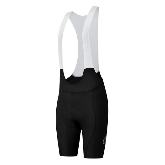 Women's Cycling Bib Shorts 25-Minima Black Grey
