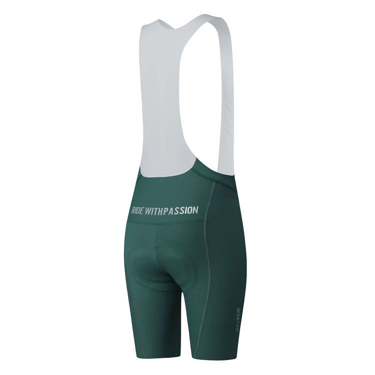Men's Cycling Bib Shorts 25-Minima Dark Green
