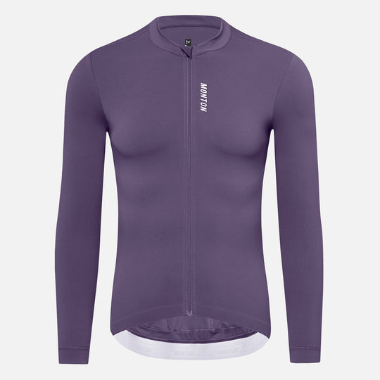 Men's LS Cycling Jersey Reki Heather Purple