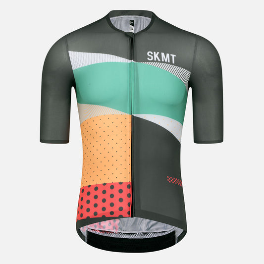 Gray Cycling Jerseys