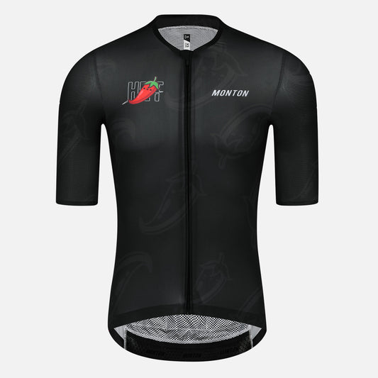 Men's Cycling Jersey Chili Pepper Black