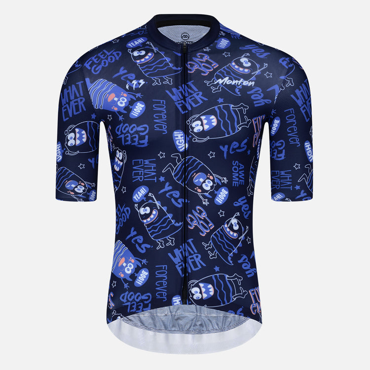 blue bike jersey