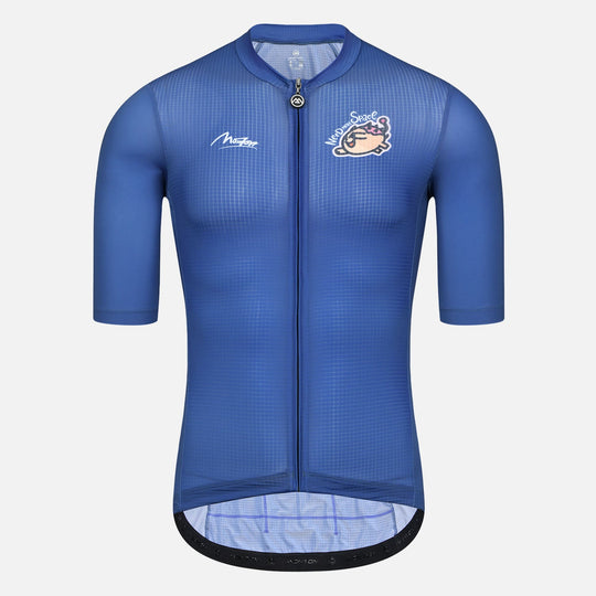 Cycling Jersey Mens LifeStyle Dinosaur II Blue Depths