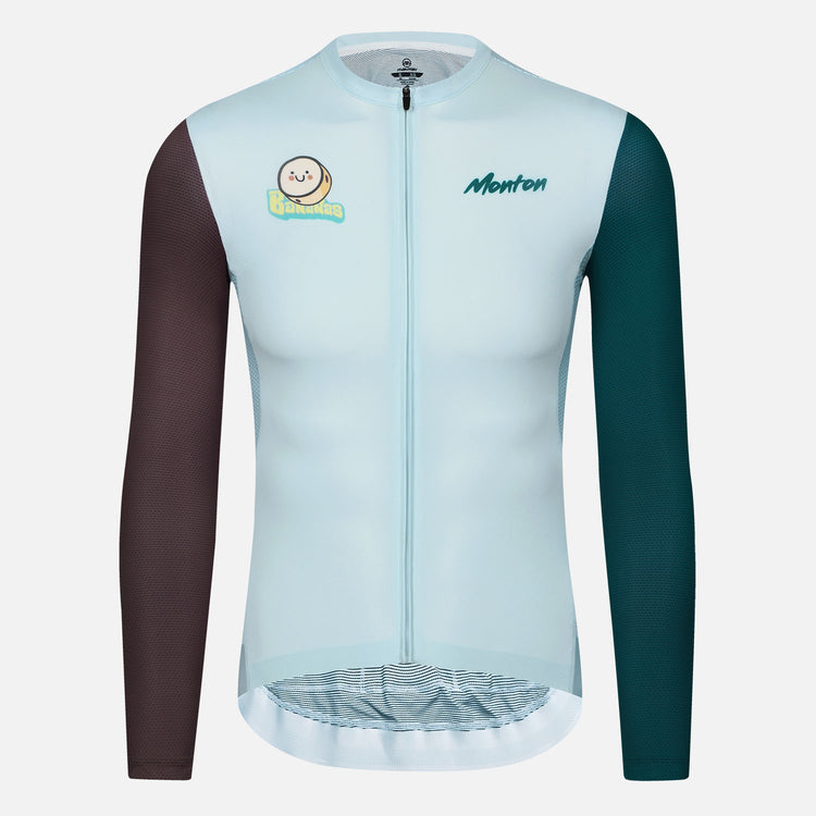 cute long sleeve cycling jersey