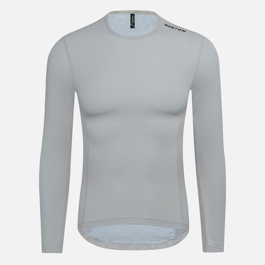 Men's Fleece Cycling Base Layer GreyWave