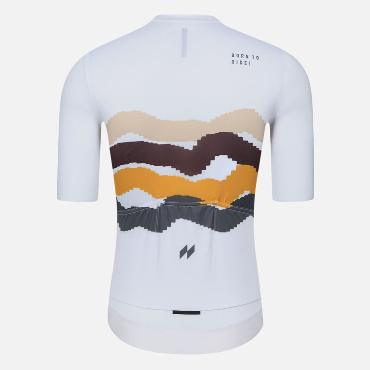 white cheap cycling jersey