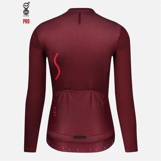 Women's Cycling LS Jersey 24-Fire