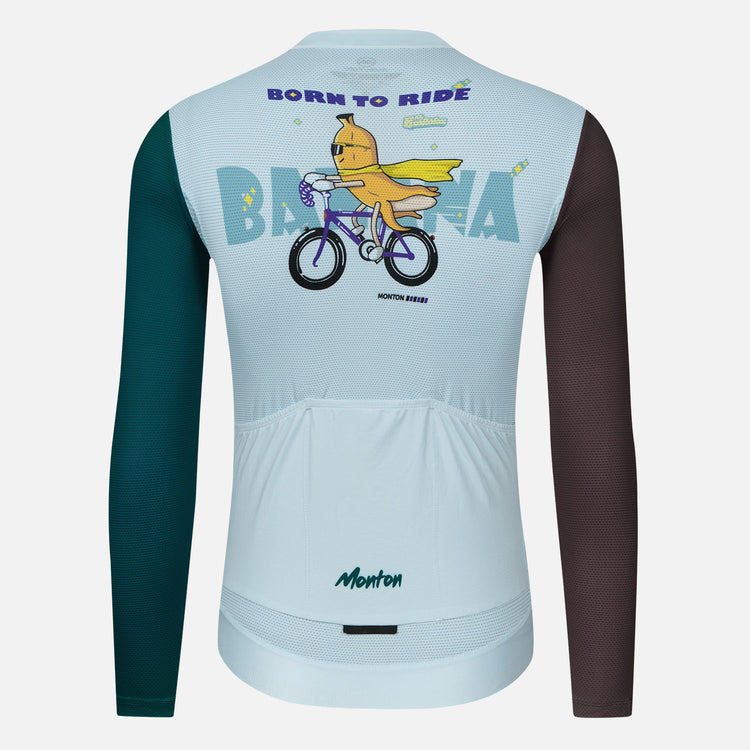 cute long sleeve cycling jersey