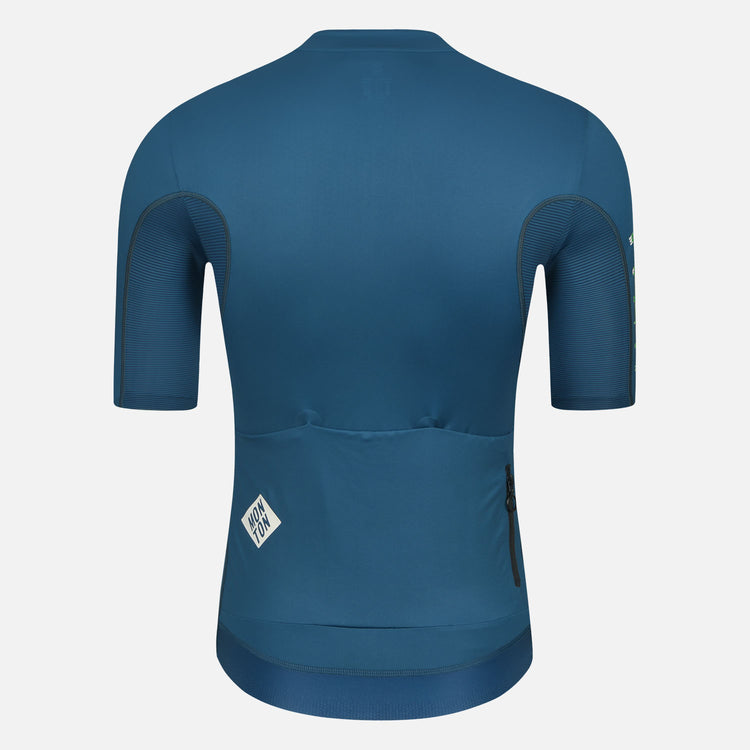 Cycling Jersey Mens PRO Obake Blue