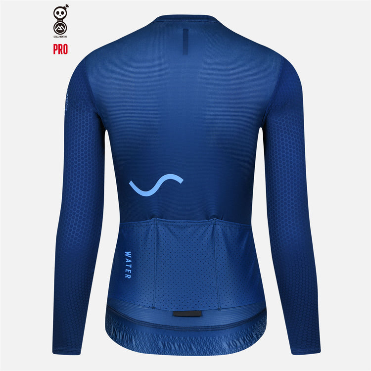 Women's Cycling LS Jersey 24-Water