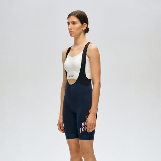 Women's Cycling Bib Shorts Days Navy Blue