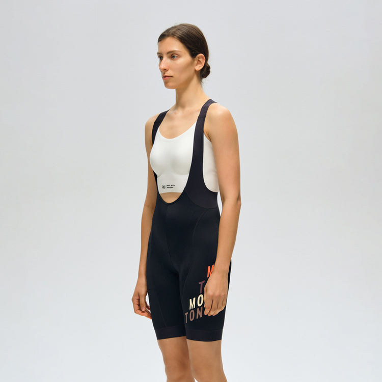 Women's Cycling Bib Shorts Days Black