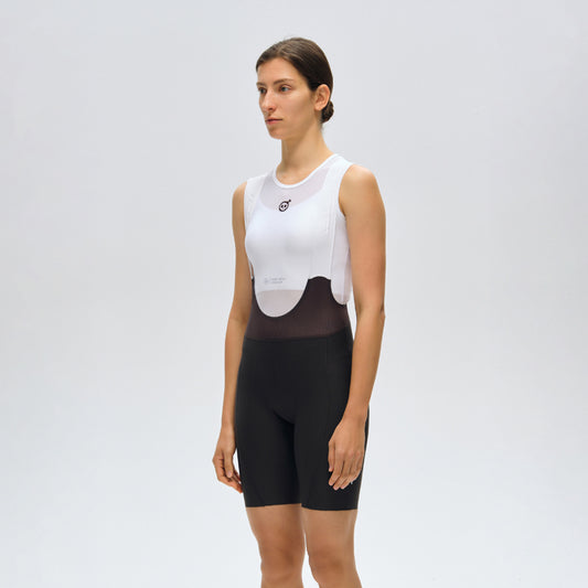 Women's Cycling Bib Shorts 25-Minima Black