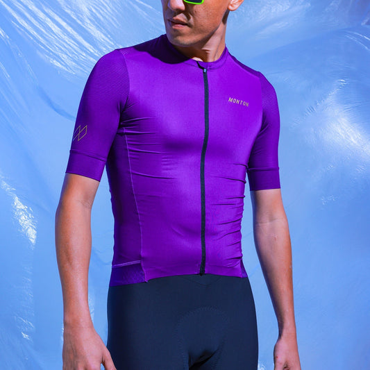 Cycling Jersey Mens 24-Traveler Purple