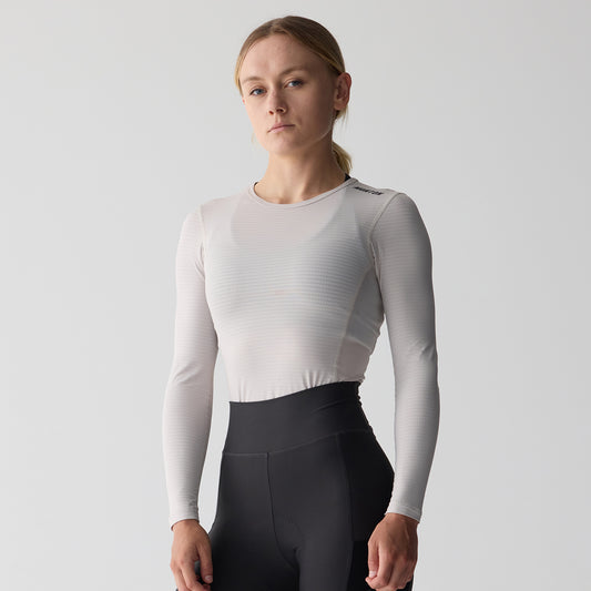 Women's Fleece Cycling Base Layer GreyWave