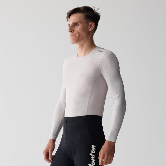 Men's Fleece Cycling Base Layer GreyWave