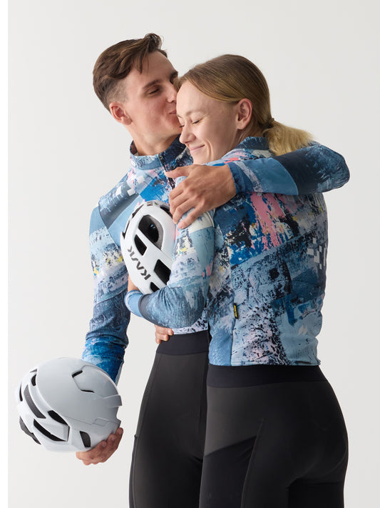 Women's Fleece LS Cycling Jersey Trendsetter