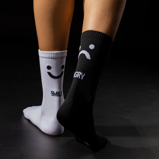 Cycling Socks ANGRY BLACK