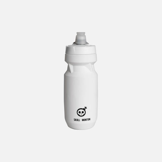 Skull Monton Cycling Water Bottle HOLIDAY III White