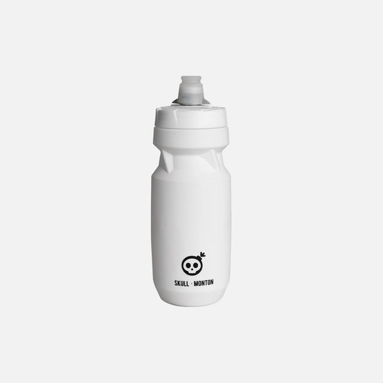 Skull Monton Cycling Water Bottle HOLIDAY III White