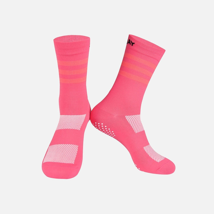 pink cycling socks