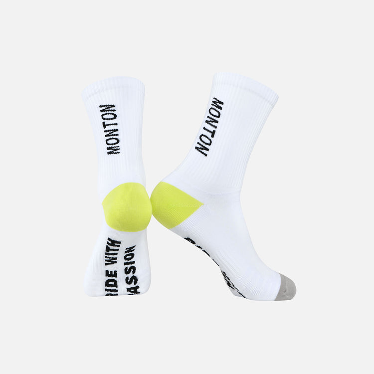 Cycling Socks TRAVELER EVO White Green