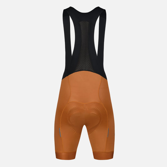 brown cycling bib shorts