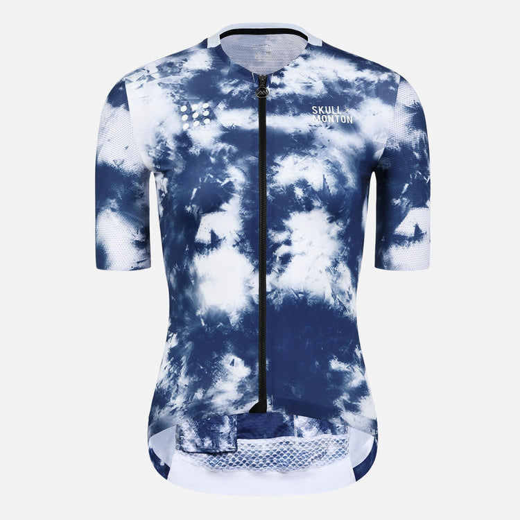 tie dye cycling jersey womens