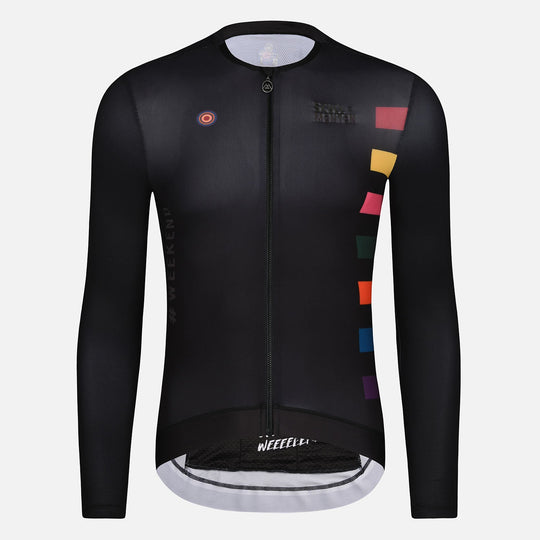 long sleeve cycling jersey sun protection