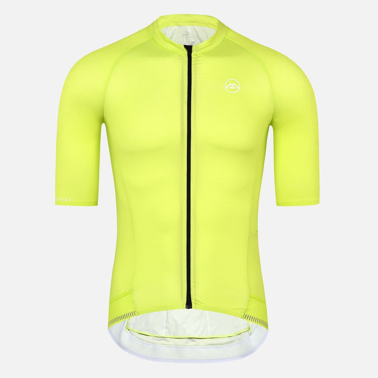 yellow cycling jersey