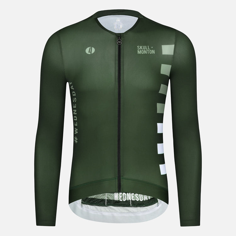 long sleeve cycling jersey for hot weather