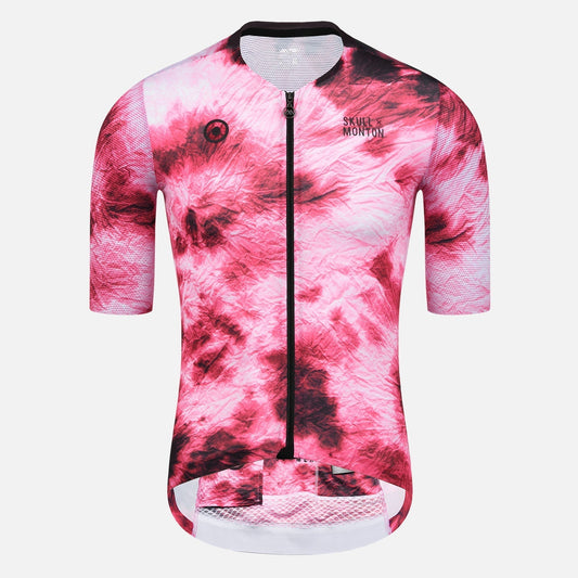 tie dye cycling jersey