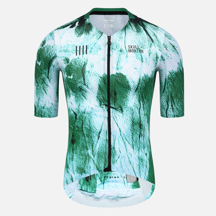 tie dye cycling jersey