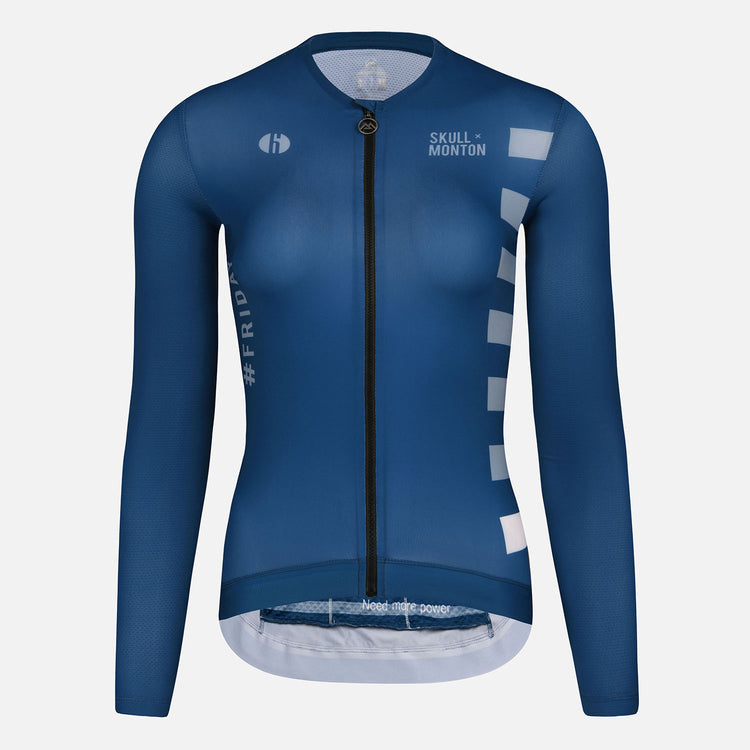 women's long sleeve cycling jersey