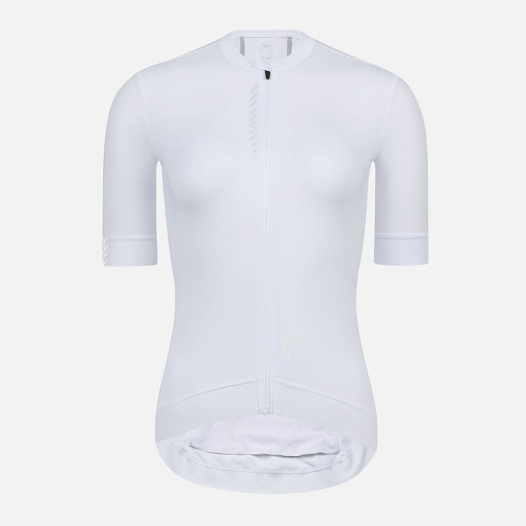 white cycling jersey womens