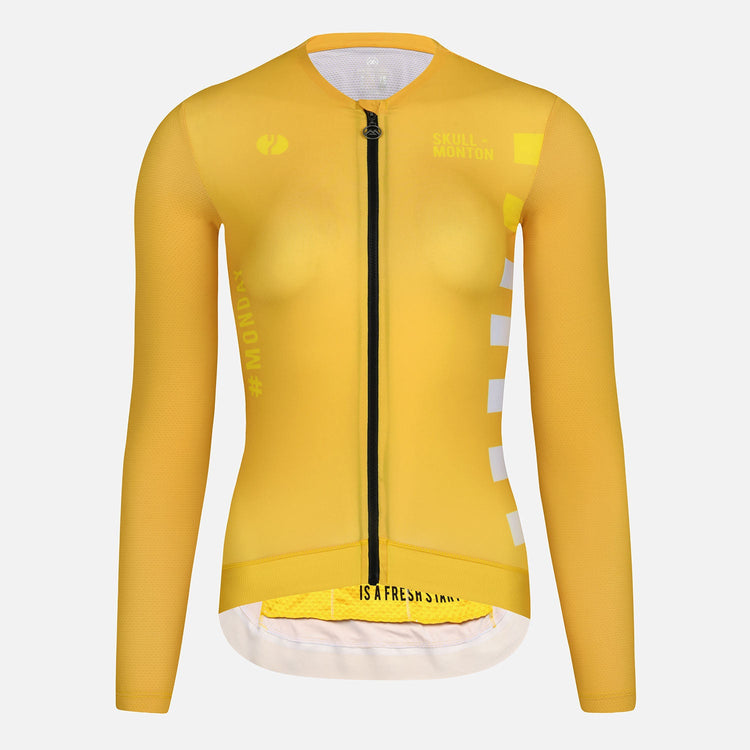 long sleeve cycling jersey women's