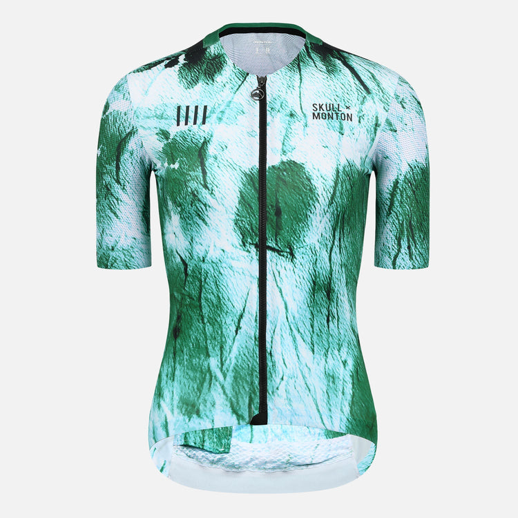 tie dye cycling jersey womens