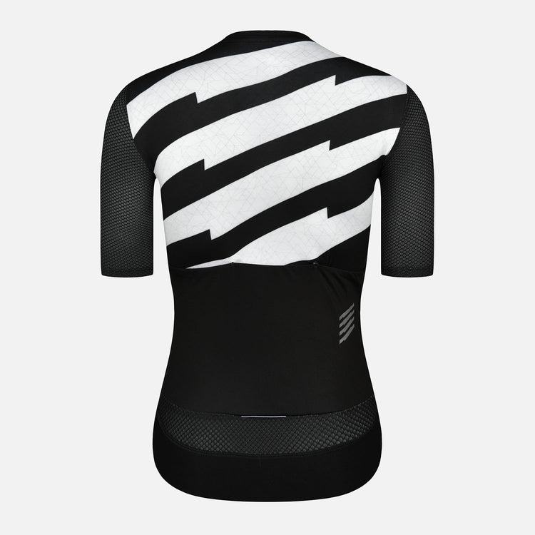 Skull Monton Cycling Jersey Womens WEEKEND III Black