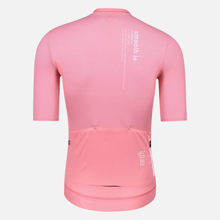 pink cycling jersey