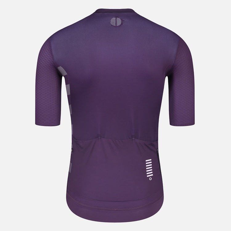 Skull Monton Cycling Jersey Mens Saturday II Purple - montoncc