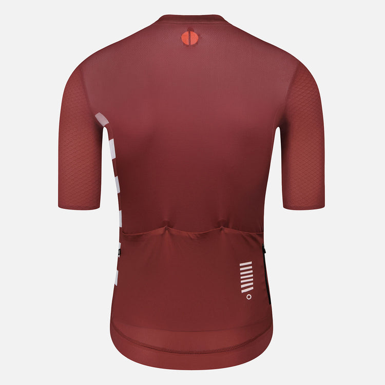 Skull Monton Cycling Jersey Mens Sunday II Red - montoncc