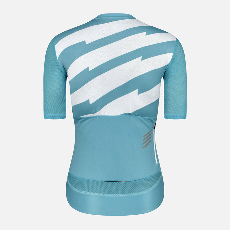 Turquoise cycling online jersey