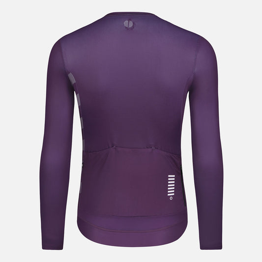 purple cycling jersey