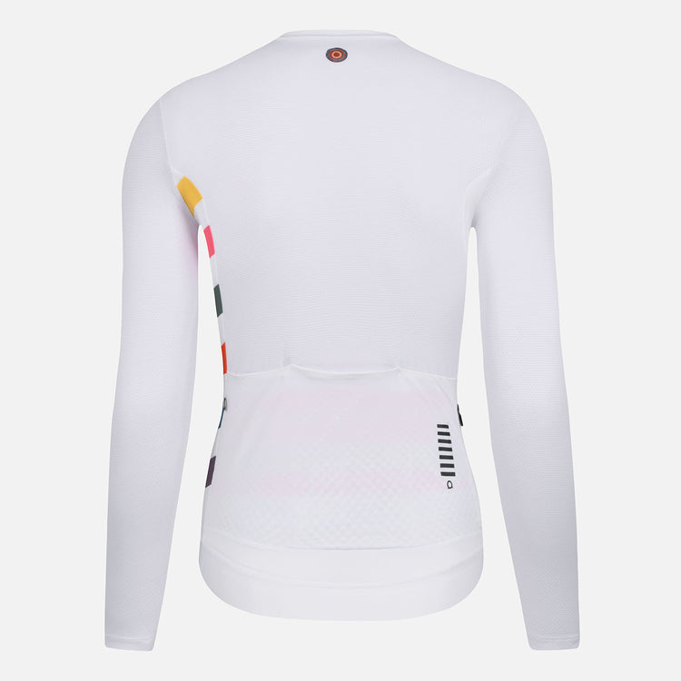 white cycling jersey womens