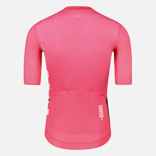 pink cycling jersey